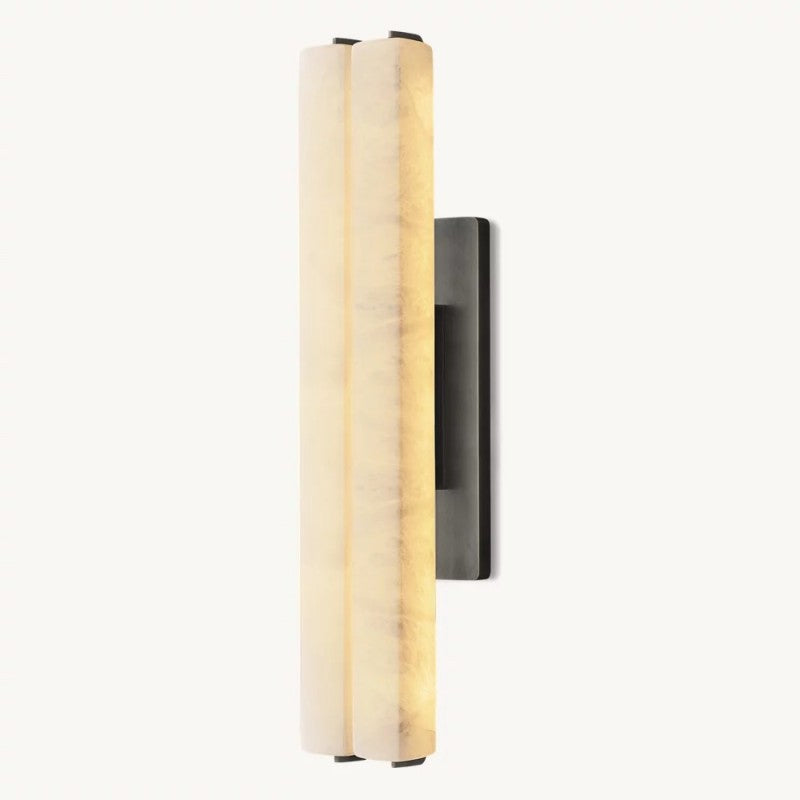 Audiobon Alabaster Double Sconce