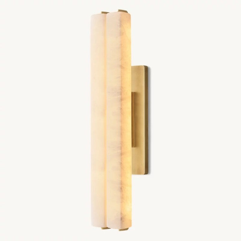 Audiobon Alabaster Double Sconce