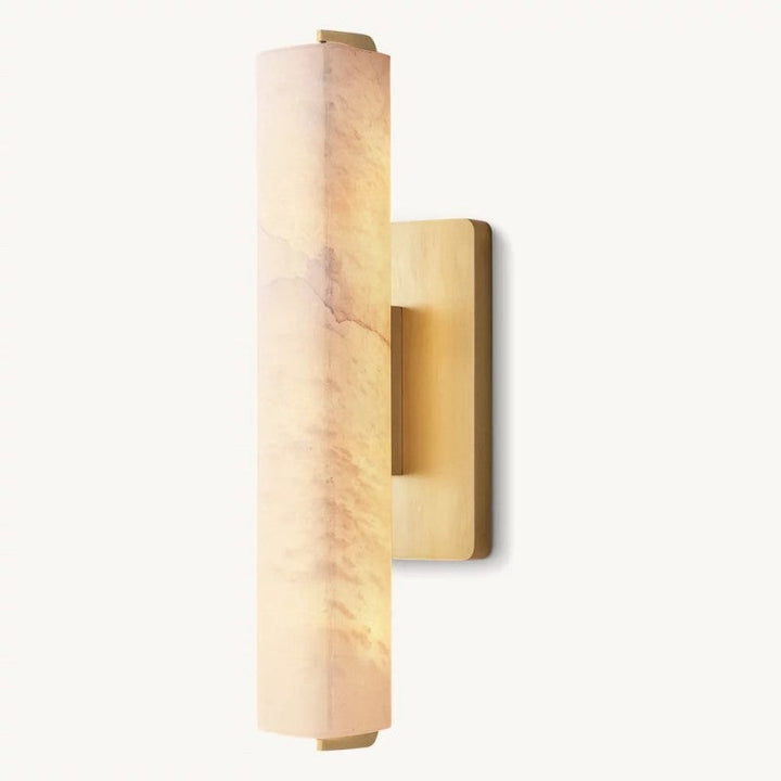 Audiobon Alabaster Single Sconce