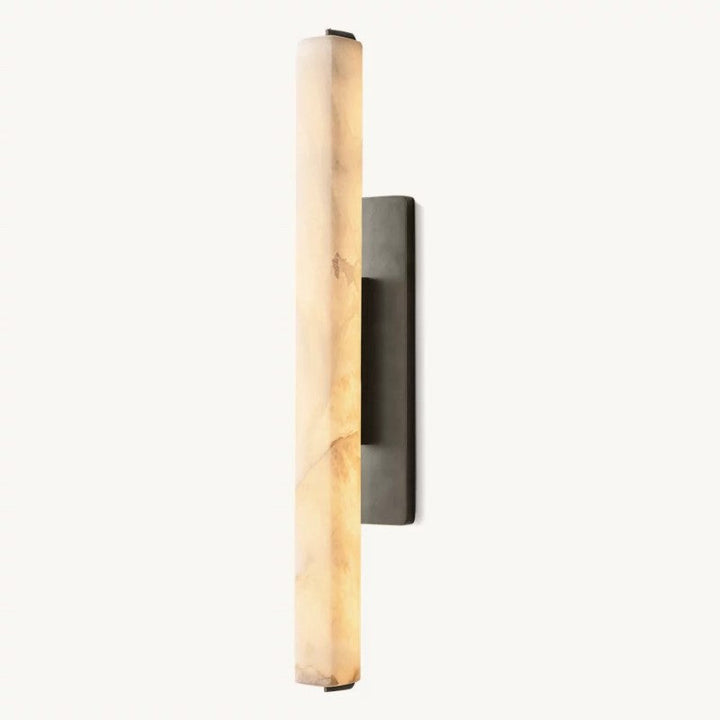 Audiobon Alabaster Single Sconce