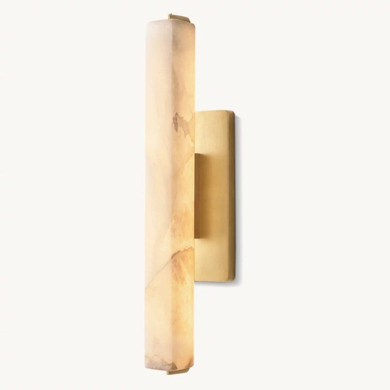 Audiobon Alabaster Single Sconce