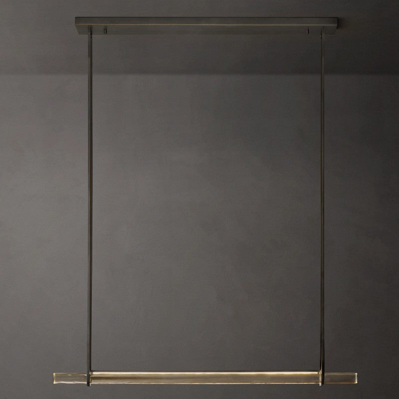 Audiobon Single Bar Linear Dining Room Chandelier 60"