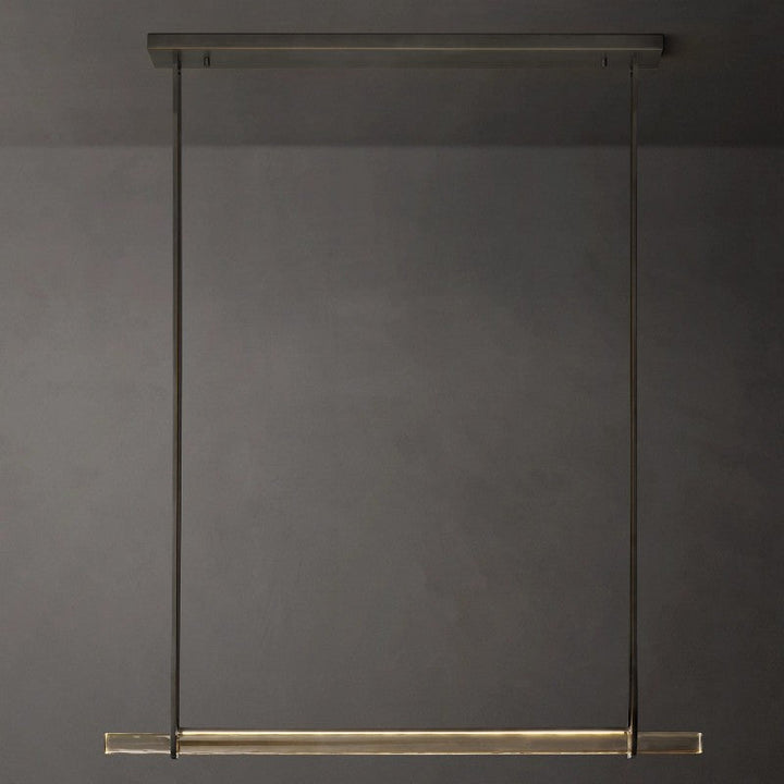Audiobon Single Bar Linear Dining Room Chandelier 60"