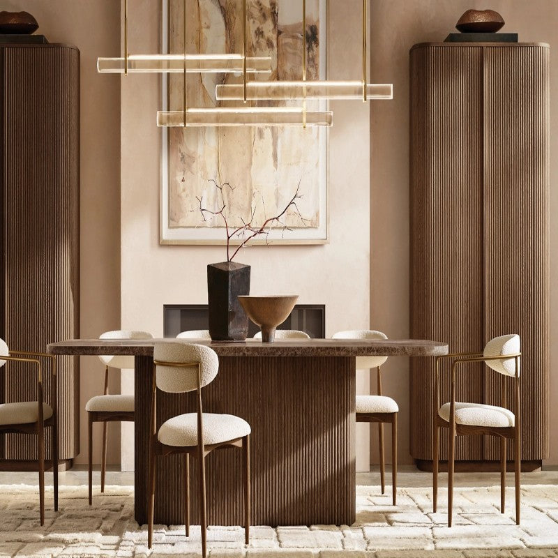 Audiobon Triple Bar Linear Dining Room Chandelier