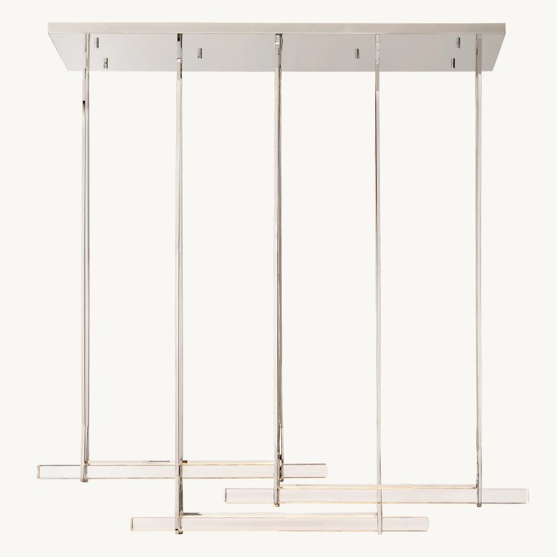 Audiobon Triple Bar Linear Dining Room Chandelier