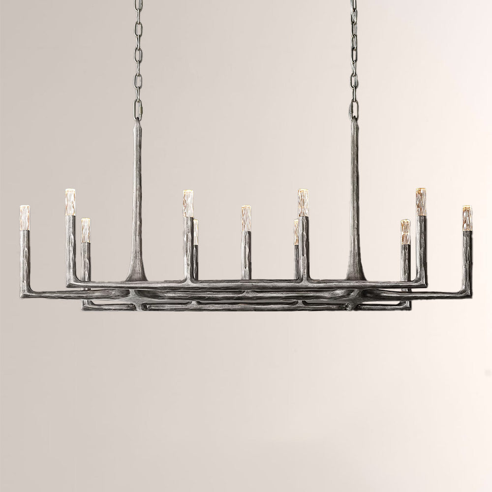 Avarit Forged Linear Chandelier 54”