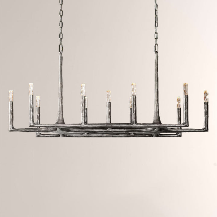 Avarit Forged Linear Chandelier 54”