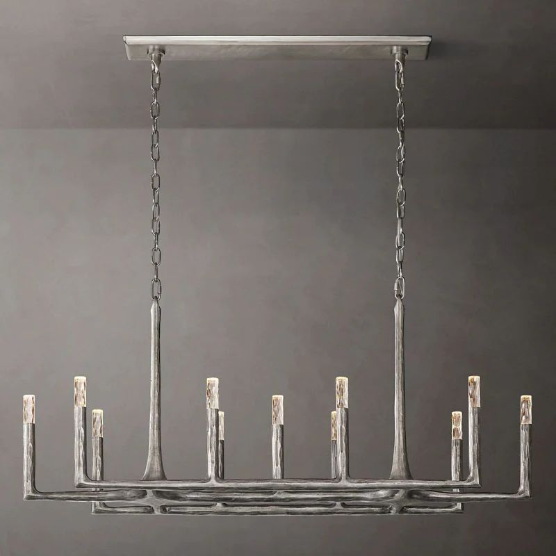 Avarit Forged Linear Chandelier 54”
