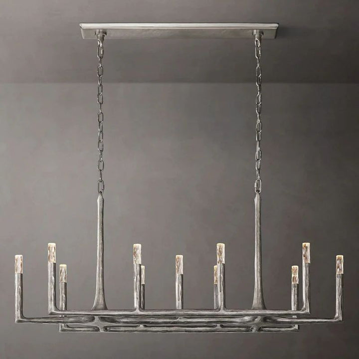 Avarit Forged Linear Chandelier 54”