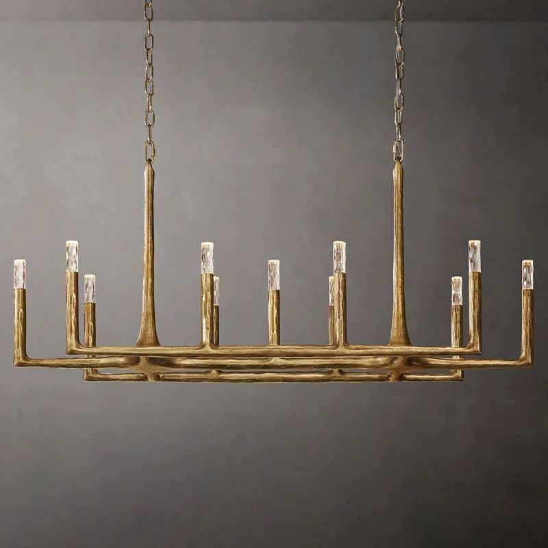 Avarit Forged Linear Chandelier 54”