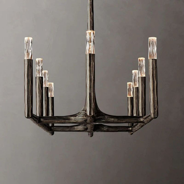 Avarit Forged Linear Chandelier 54”
