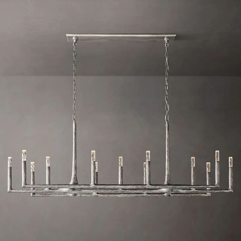 Avarit Forged Linear Chandelier 72”
