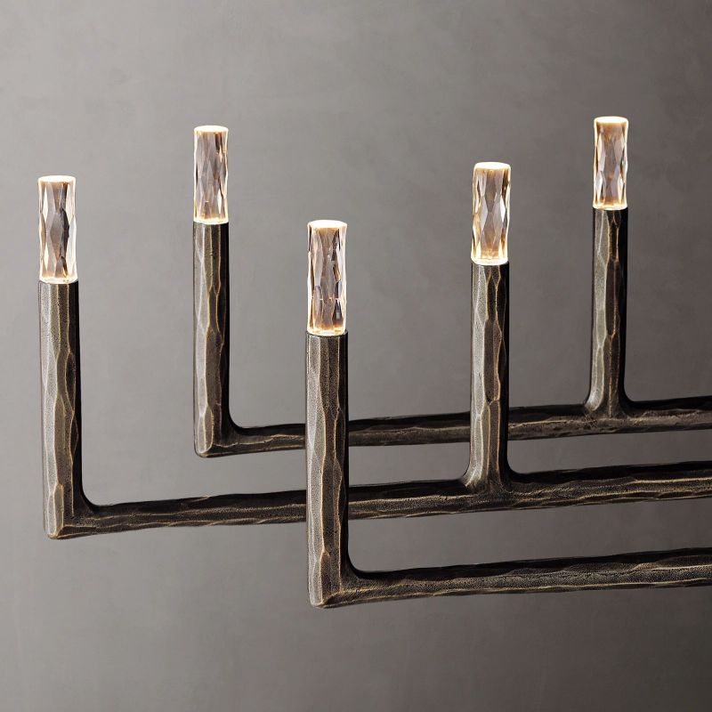 Avarit Forged Linear Chandelier 96”