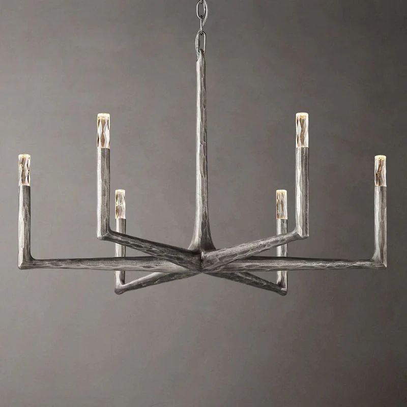 Avarit Glass Round Chandelier 36"