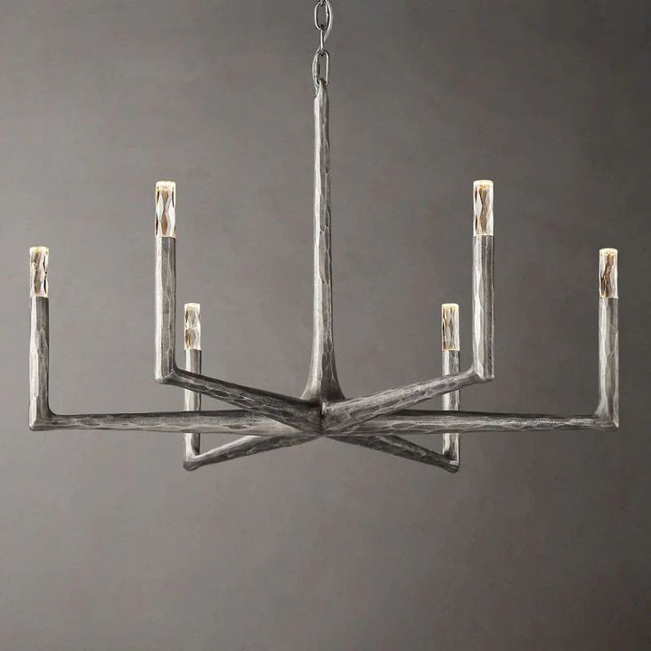 Avarit Glass Round Chandelier 36"