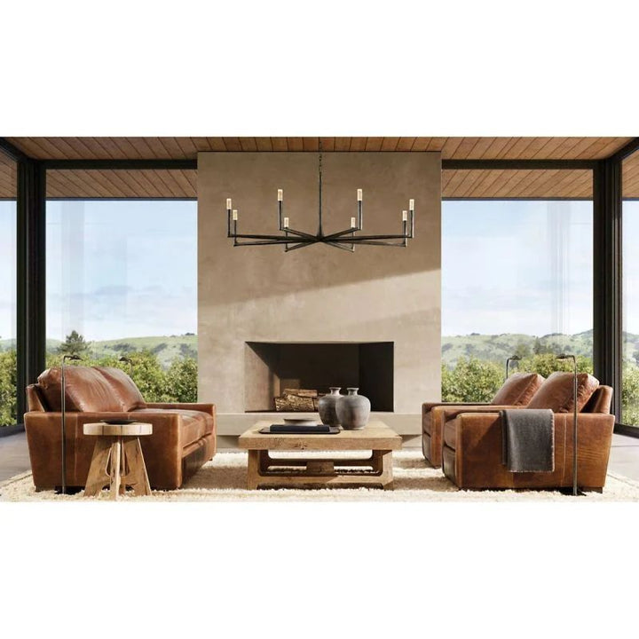 Avarit Glass Round Chandelier 60"