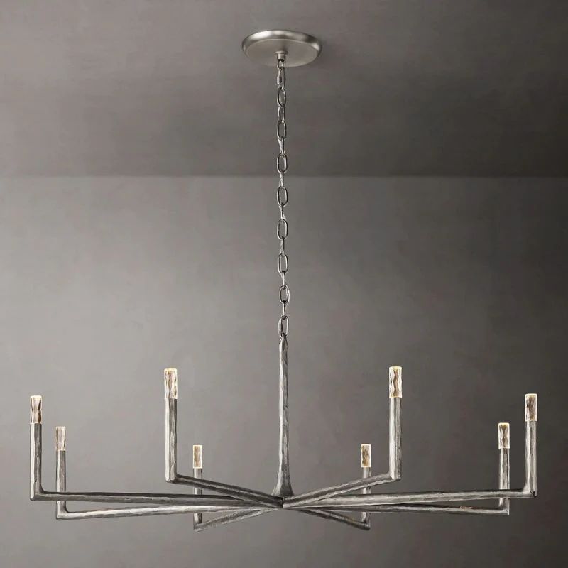 Avarit Glass Round Chandelier 60"
