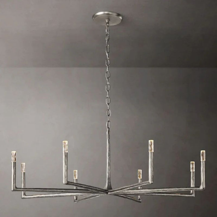 Avarit Glass Round Chandelier 60"