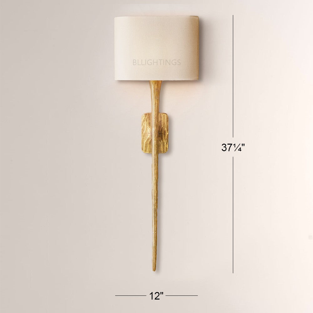 Avarit Grand Shaded Bedroom Wall Sconce