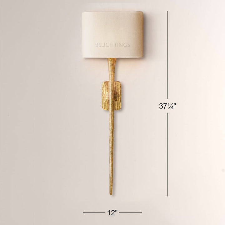 Avarit Grand Shaded Bedroom Wall Sconce