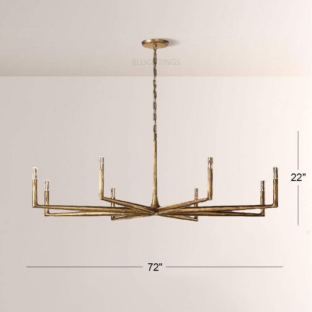 Avarit Round  Living Room Chandelier 72”