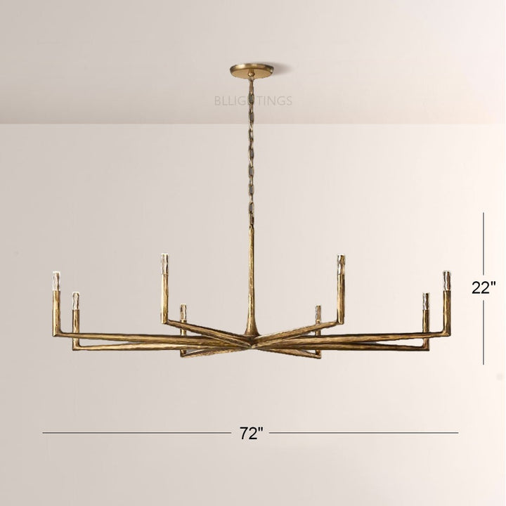 Avarit Round  Living Room Chandelier 72”