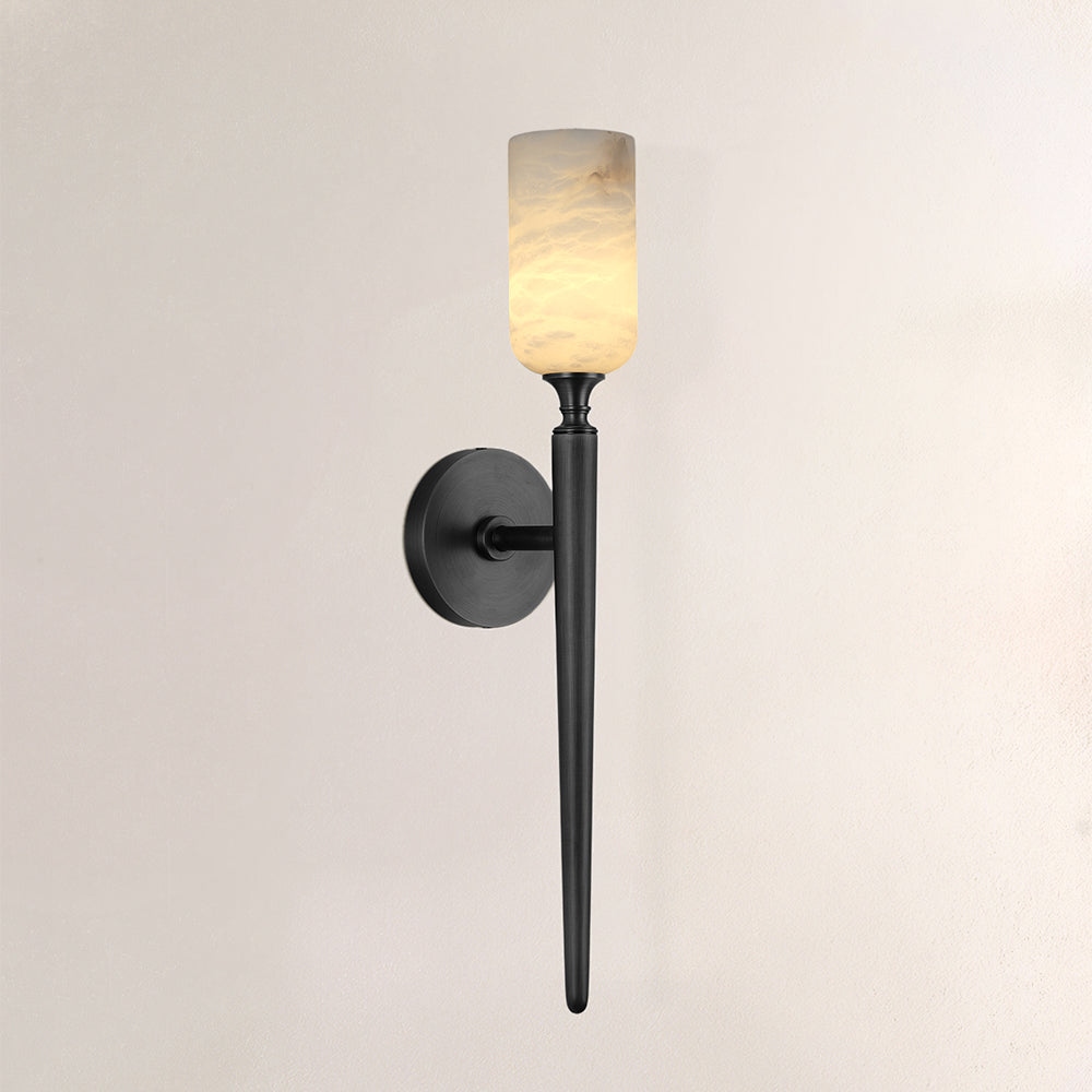 Alabaster Axis 1 Light Wall Sconce 21.6H