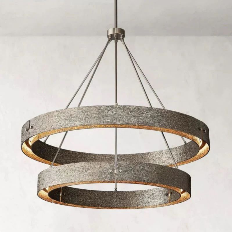 Baldr 2-Tier Round  Living Room Chandelier 60"