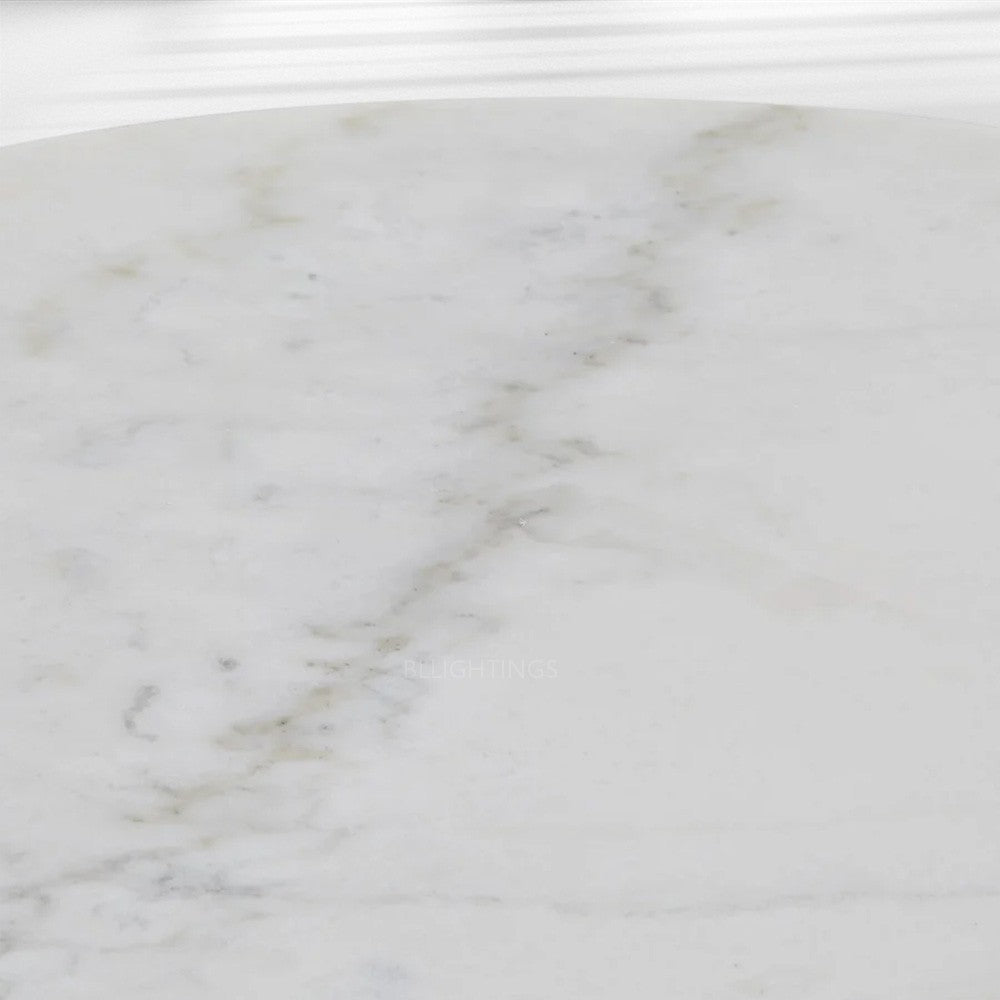 Balino Marble and Brass Coffee Table