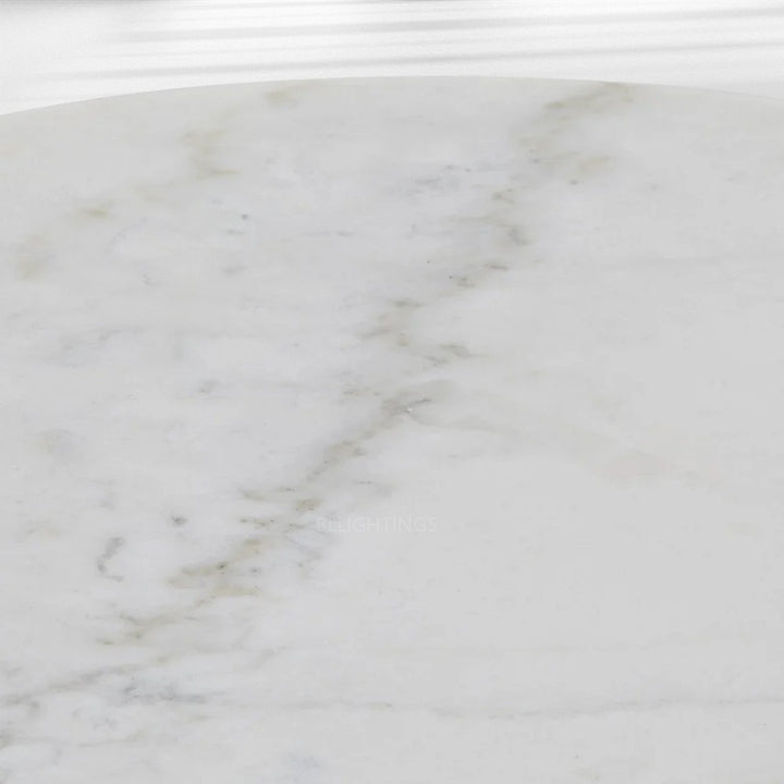 Balino Marble and Brass Coffee Table