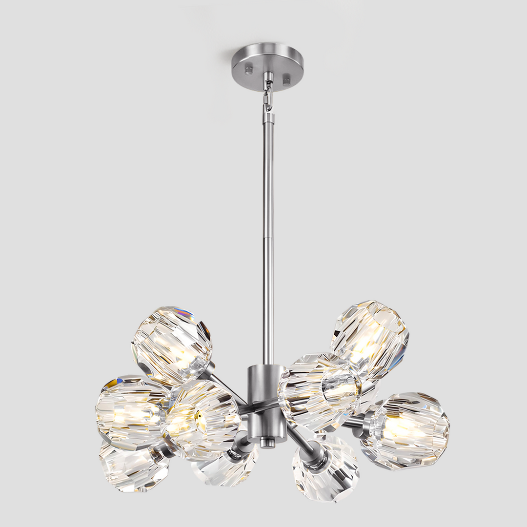 Balle Clear Crystal Chandelier