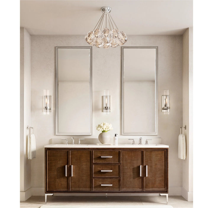 Balle Cristal Clear Crystal Flushmount 24"