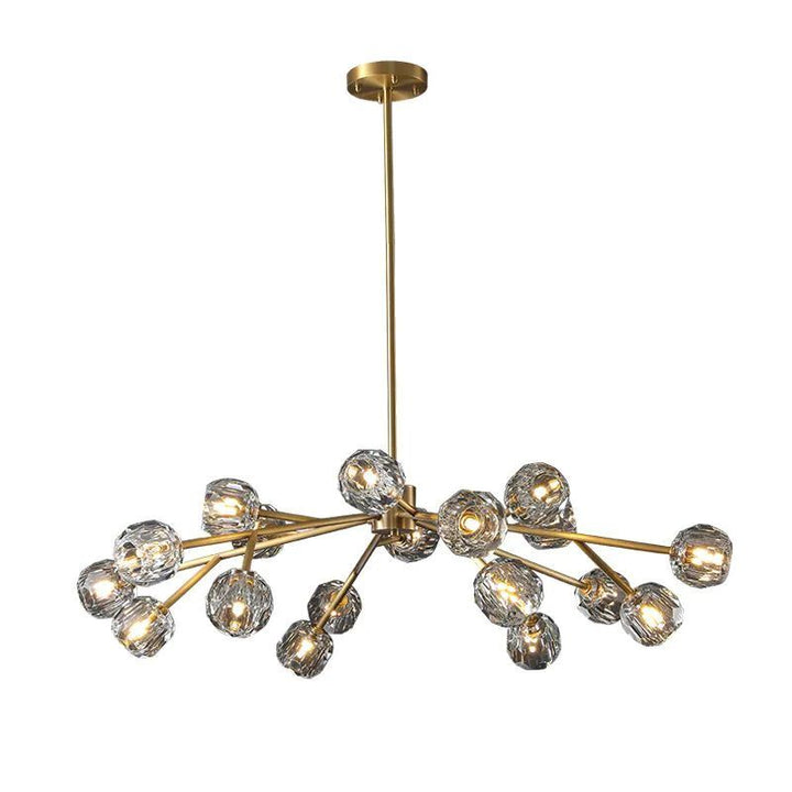 Balle Crystal Chandelier D48"