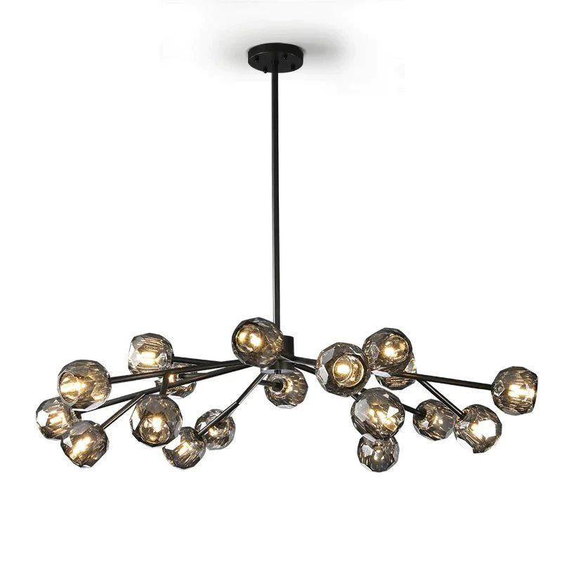 Balle Crystal Chandelier D48"