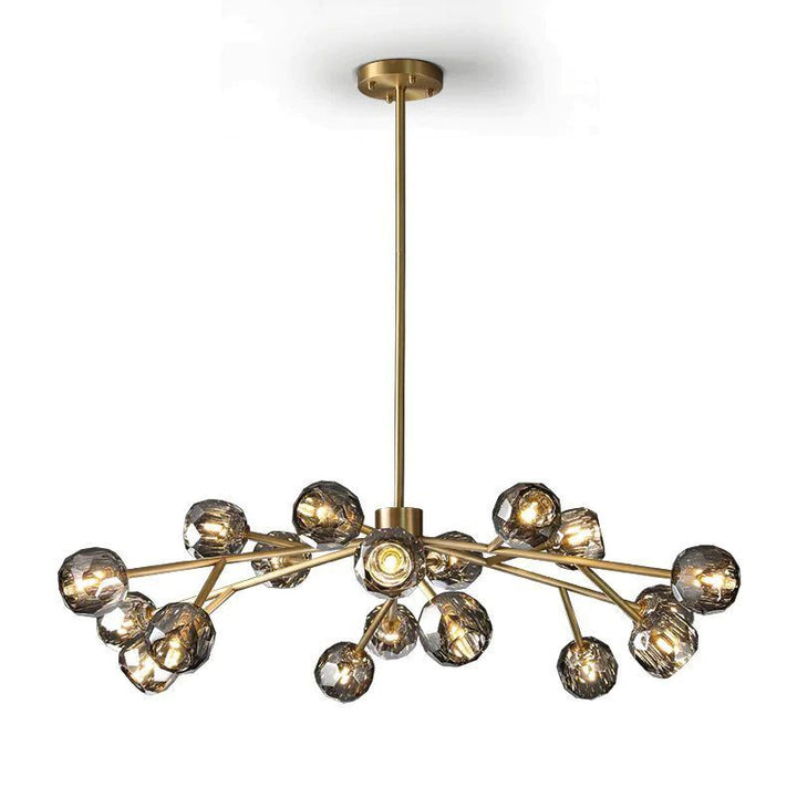 Balle Crystal Chandelier D48"