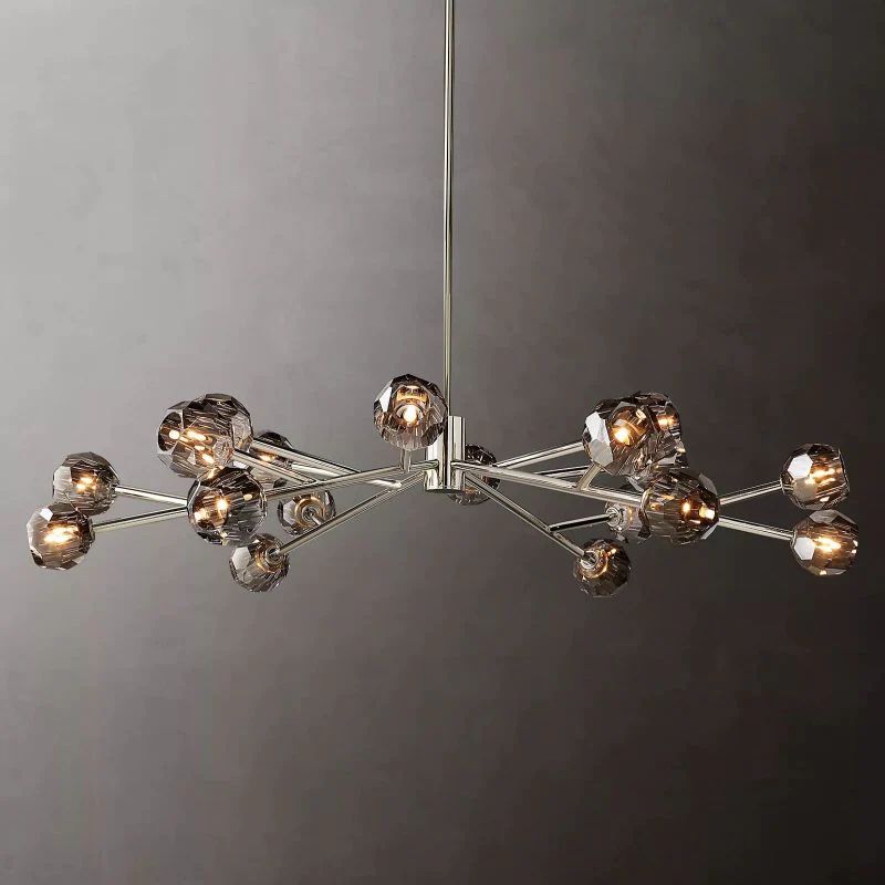 Balle Crystal Chandelier D60"
