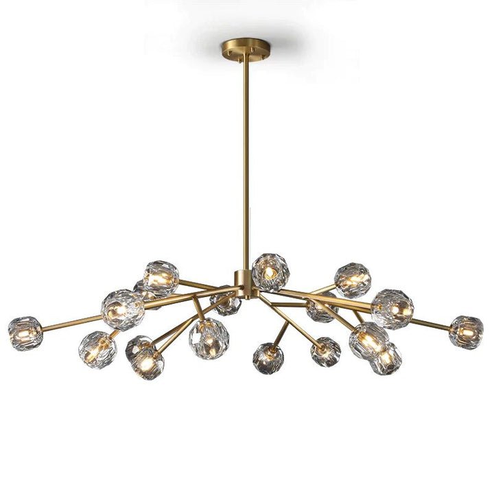 Balle Crystal Chandelier D60"