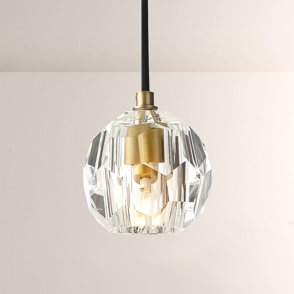 Balle Crystal Cord Island Pendant