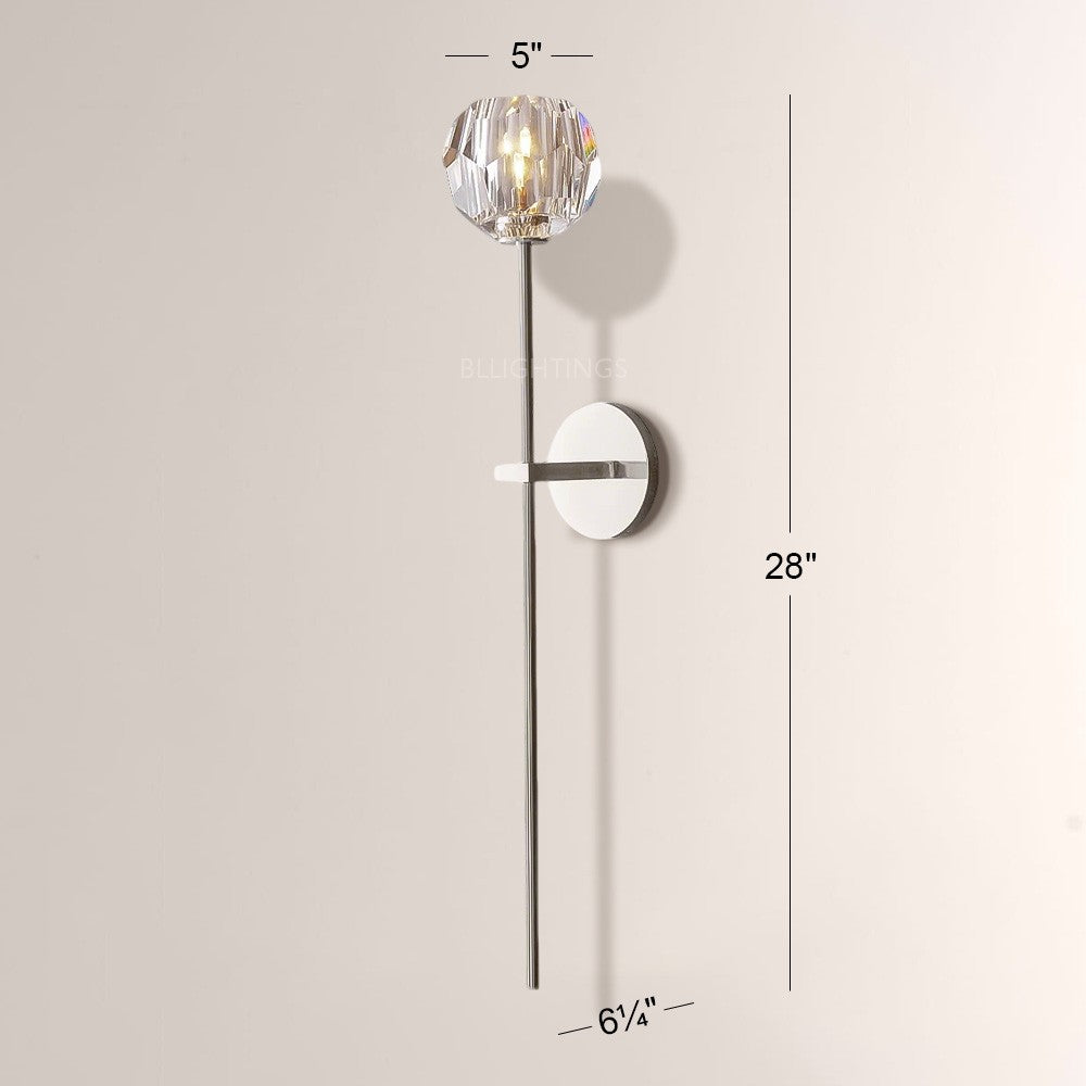 Balle Crystal Grand Wall Sconce