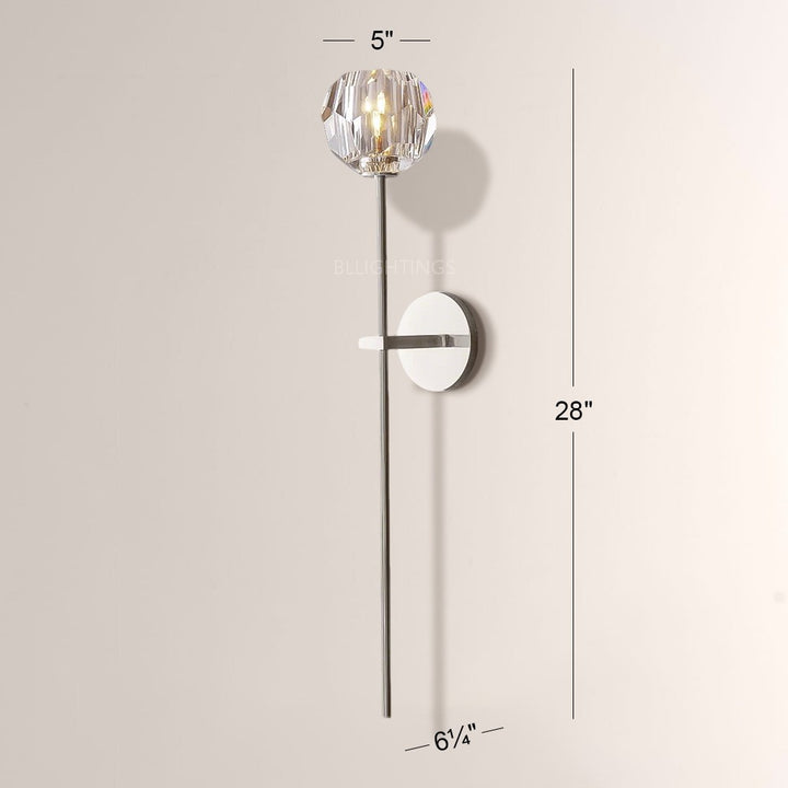 Balle Crystal Grand Wall Sconce