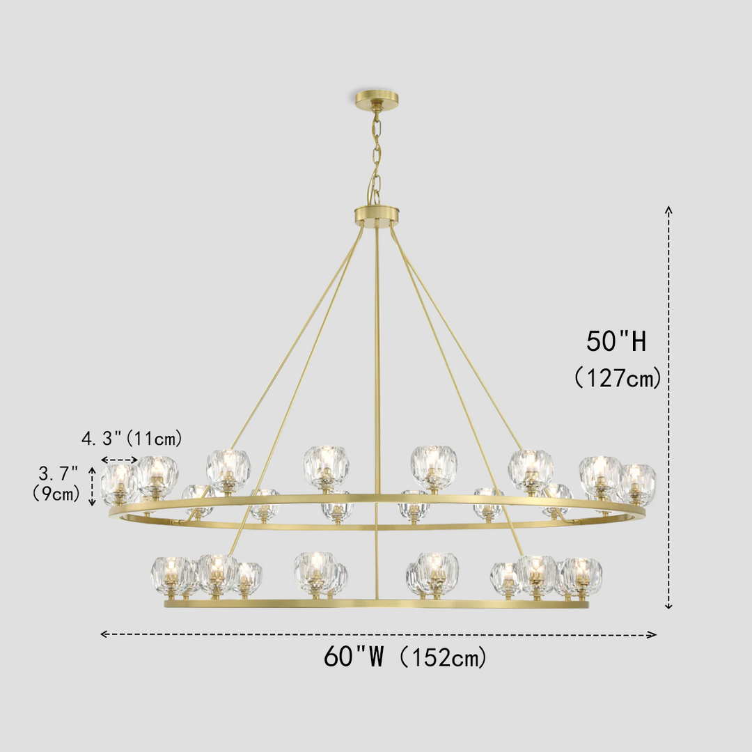Balle Round Chandelier