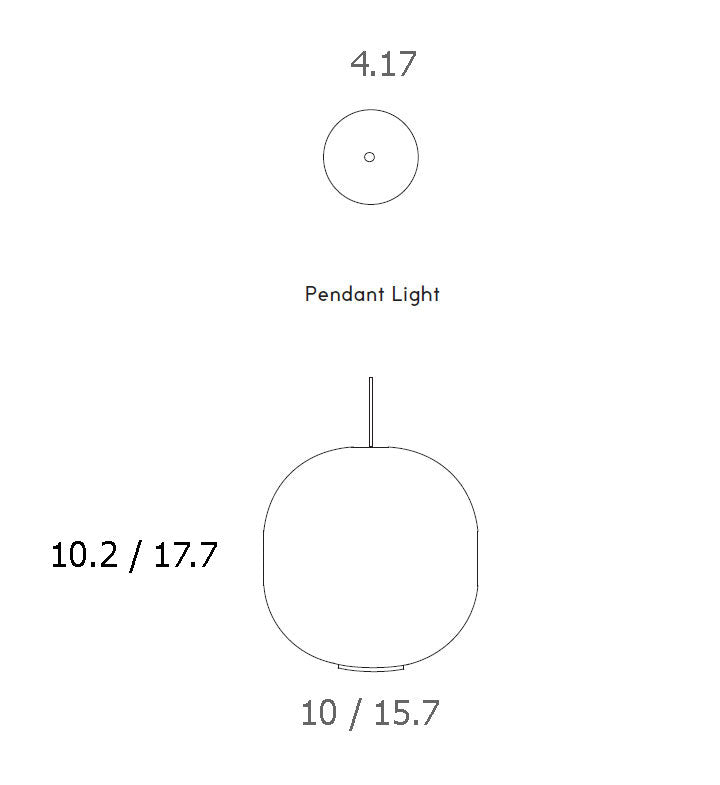 Barry Round pendant