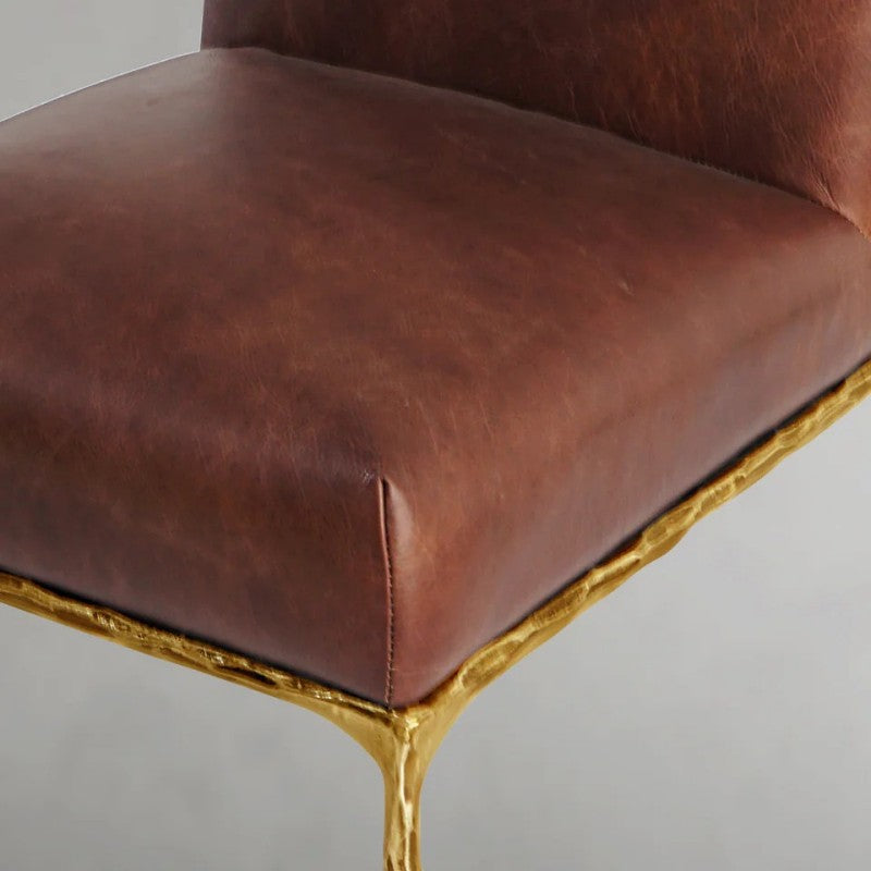 Bart Minimalist Fabric Dining Chair