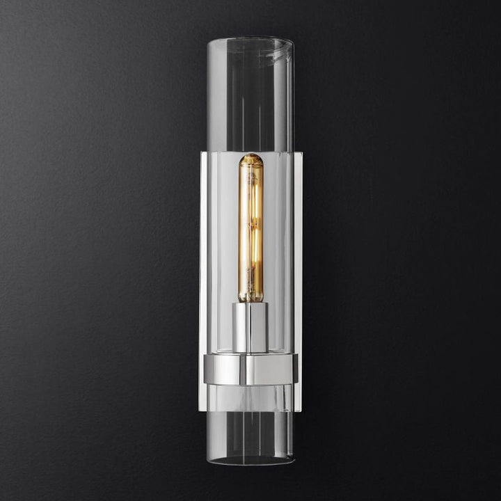 Ravella Blown Glass Grand Bathroom Wall Sconce