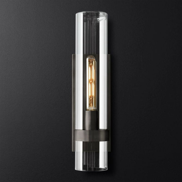 Ravella Blown Glass Grand Bathroom Wall Sconce