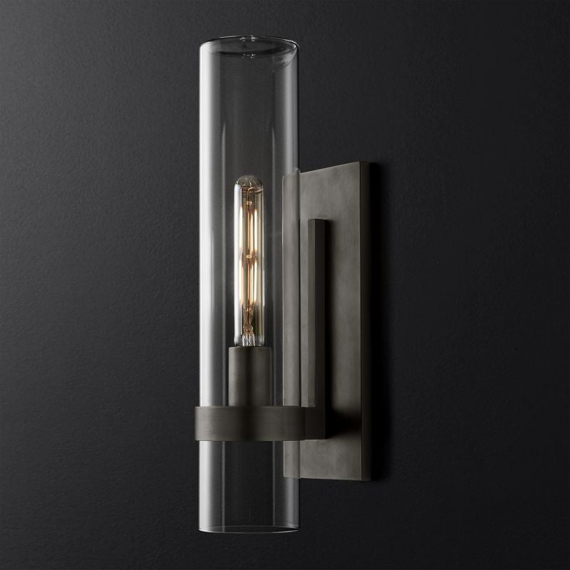 Ravella Blown Glass Grand Bathroom Wall Sconce
