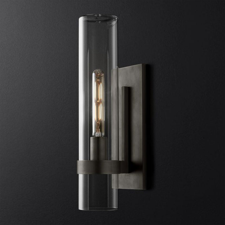 Ravella Blown Glass Grand Bathroom Wall Sconce