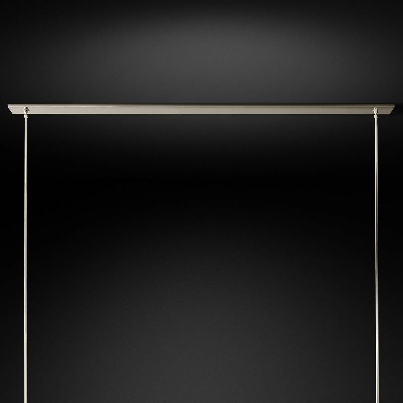 Ravella Blown Glass Linear Chandelier 71"