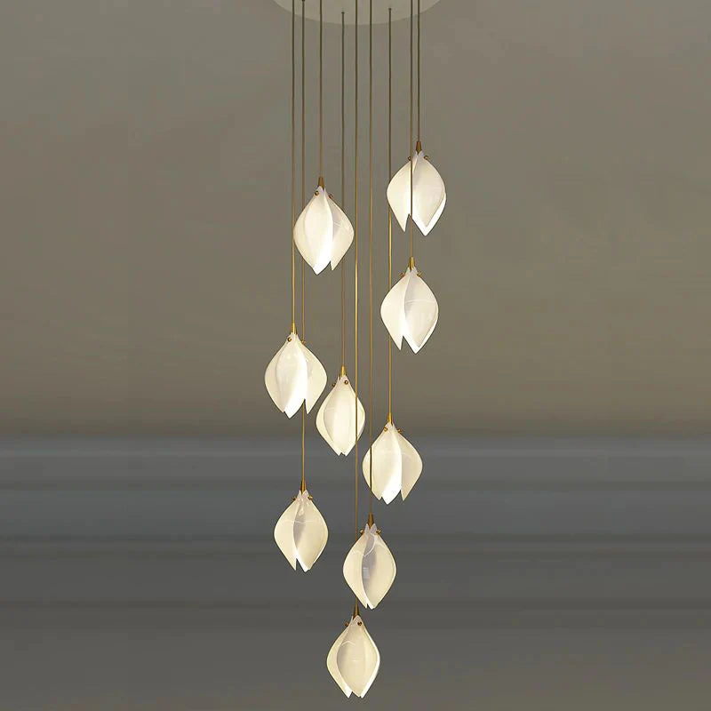 Bloom Ceramic Chandelier Light for Living Room