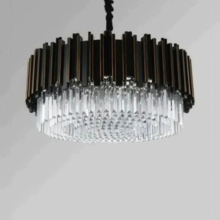 Bourbons Alfonso Crystal Round Chandelier